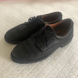 Timberland Black Leather Waterproof Shoes